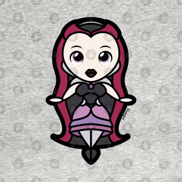 Raven Queen Tooniefied by Tooniefied